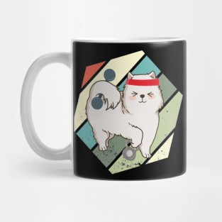 cat cat lover fitness workout Mug